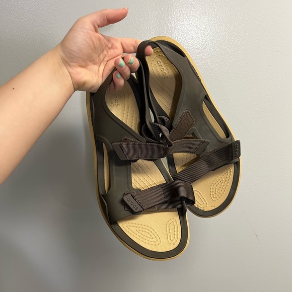 Crocs Men’s Swiftwater Expedition Sandal - No box - Size 9 - Picture 1 of 7